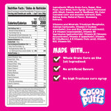 Cocoa Puffs, Chocolatey Breakfast Cereal, Made with Whole Grain, Mega Size, 25.8 oz