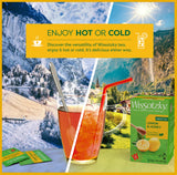 Wissotzky Lemon & Honey Green Tea, 20 Tea Bags | Antioxidant Rich | Soothing Honey Lemon Tea Blend | Green Tea Bags (1)