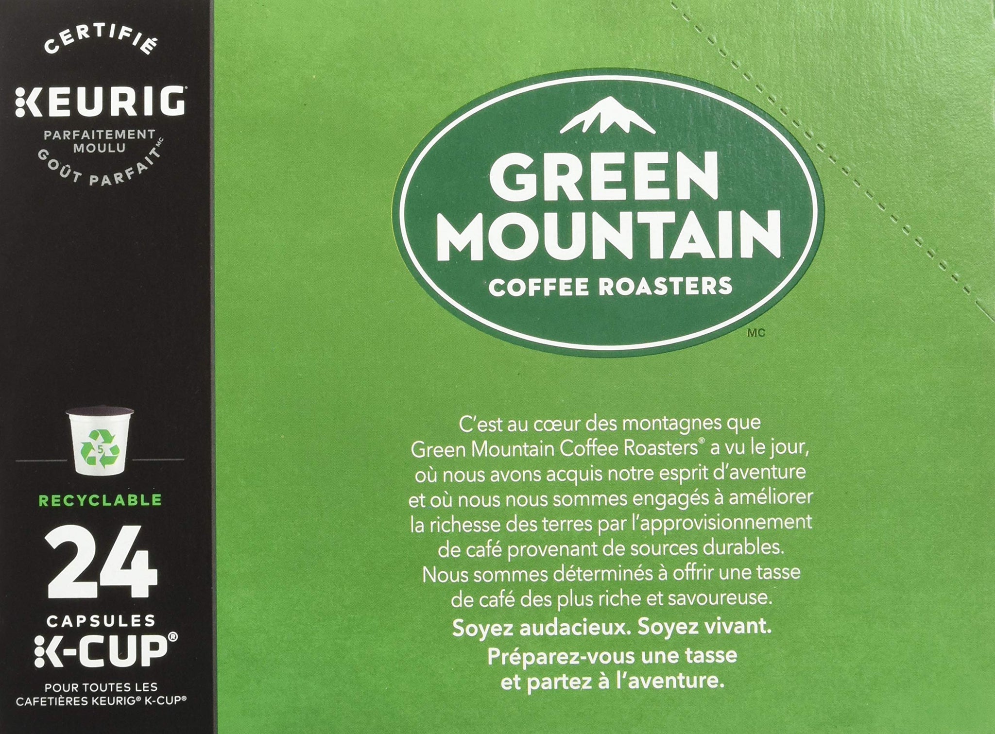 Green Mountain Coffee Our Blend, K-Cup Portion Pack for Keurig K-Cup Brewers, Light Roast, 24-Count