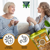 GREEN ROYALTY Cascara Sagrada Loose Tea Bark 4 oz (113g) | Rhamnus Purshiana | Wildcrafted Herbal Tea | Resealable Bag | 100% All Natural