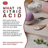 Pure Citric Acid, 10 Pound - Food Grade & Non-GMO- Natural Food Preservative, Beauty Ingredient- by Spicy World