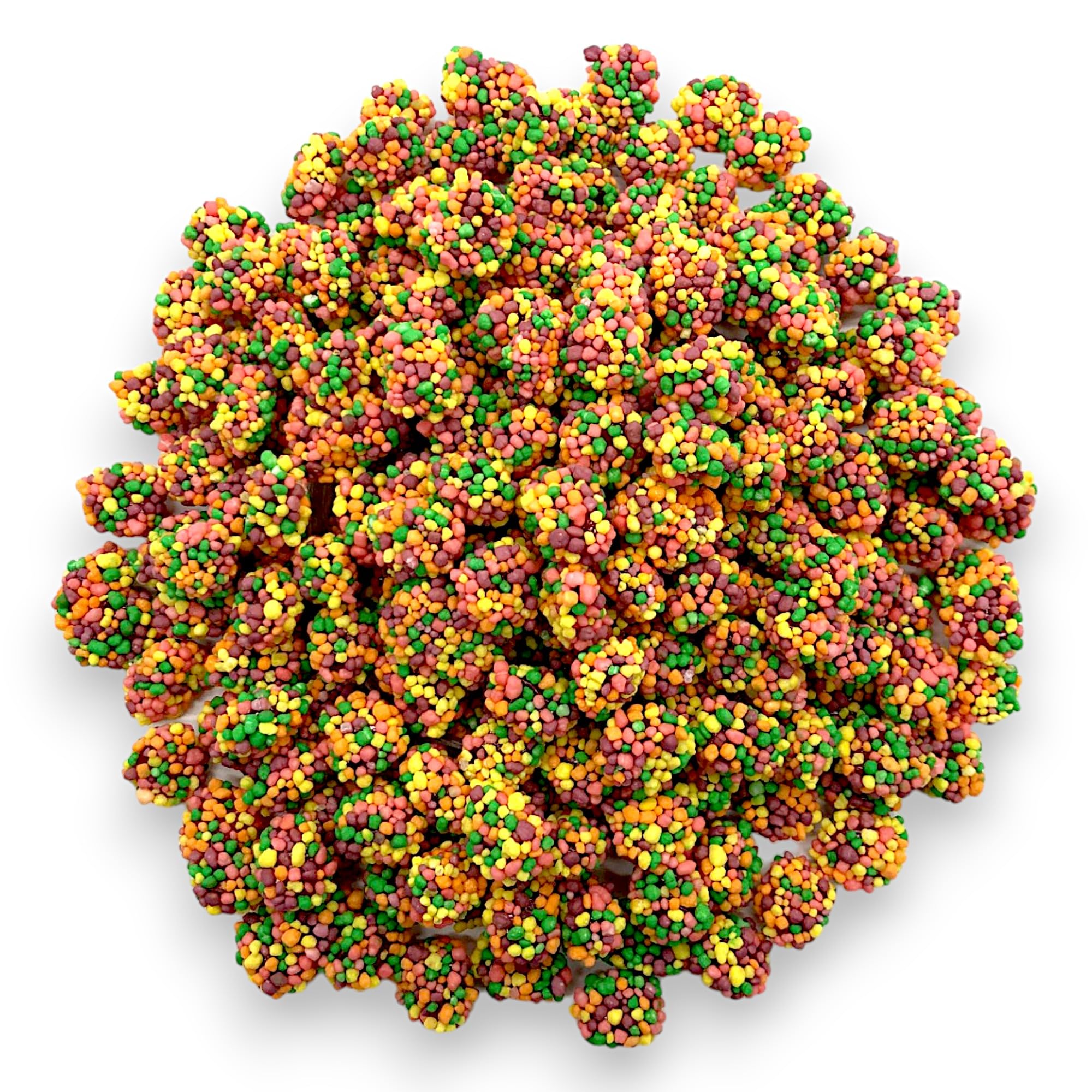 KLub Bulk Gummy Cluster -1.5 lbs Vibrant Rainbow Flavors, Deliciously Fun Clusters, Perfect for Snacking Gummy Clusters Candy, Rainbow Candy Mix