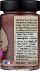 Christian Potier Red Wine Shallot Sauce, 6.35 OZ