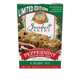Sunbelt Bakery Winter Seasonal Variety Pack, 1 Box of Gingerbread, 1 Box of Peppermint Chocolate Chip, and 1 Box of Snow Covered Chocolate Chip Chewy