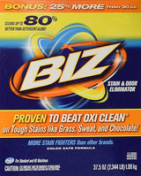 Biz Stain Fighter...37.5 Oz. Bonus Box(3 Boxes)