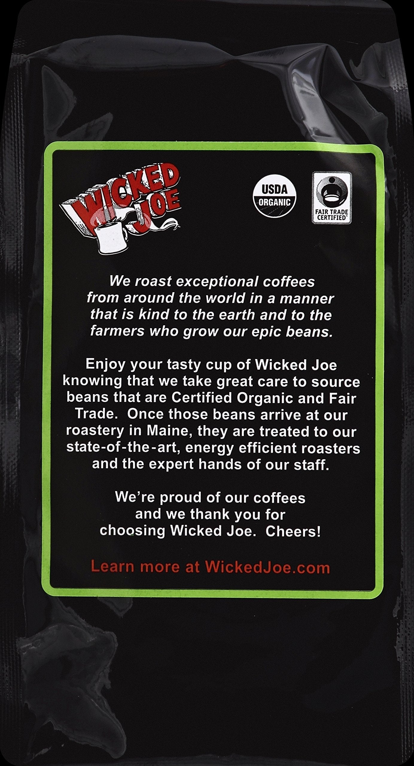 Wicked Joe Coffee Big House Ground, 12 oz, Blue