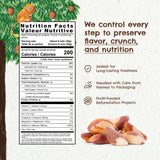 Snack The True Organic Brazil Nuts 15 oz - Raw and Unsalted - Kosher - Healthy-Rich in Vegetable Protein - Harvested in Amazon Rainforest - Fresh