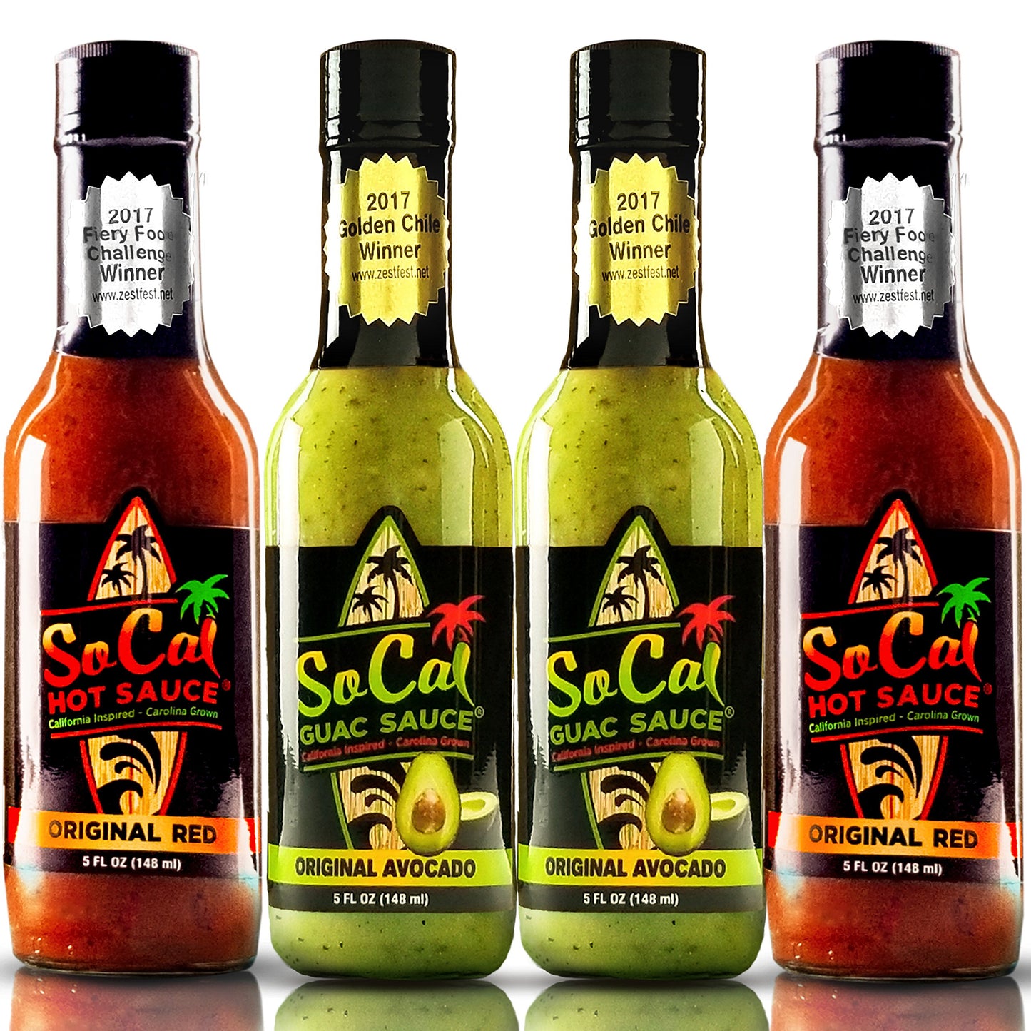 SoCal Hot Sauce® - Original Red - 4 Pack