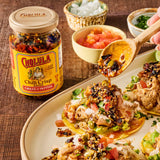 Cholula Chili Crisp Sauce, Chiles & Pepitas, Crunchy Topping for Tacos, Tostadas, Eggs, Pizza and More, 8 oz