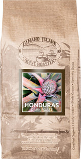 Camano Island Coffee Roasters Roasters Honduras Dark Roast, Ground 1lb, Fresh Small Batch Roasted, USDA Organic, Fairly Traded, Shade Grown Top 1%