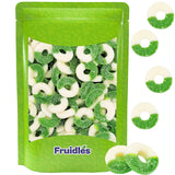 Fruidles Apple Gummy Rings Candy, Assorted Fruit Flavors Gummies, Allergy Friendly, Non-GMO, No Artificial Sweeteners Gummy (2 Pounds)