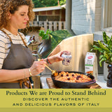 Mercato di Bellina Organic Pizza Kit Gift Basket - Authentic Homemade Gluten Free Pizza Making Kit for Home Cooks, Italian Gift Basket Includes Organic Crust Mix, Sauce, EVOO & Sun-Dried Tomatoes