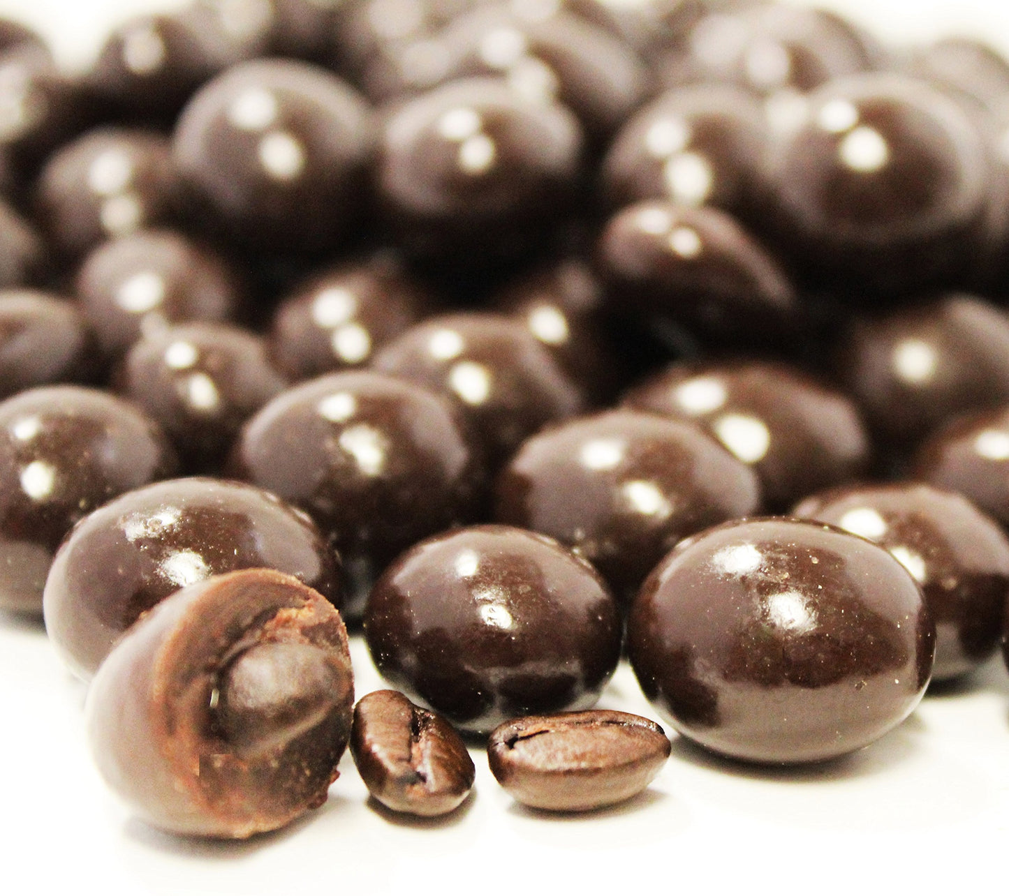 Gourmet Chocolate Espresso Beans by Its Delish (Milk Chocolate, 2 lbs)