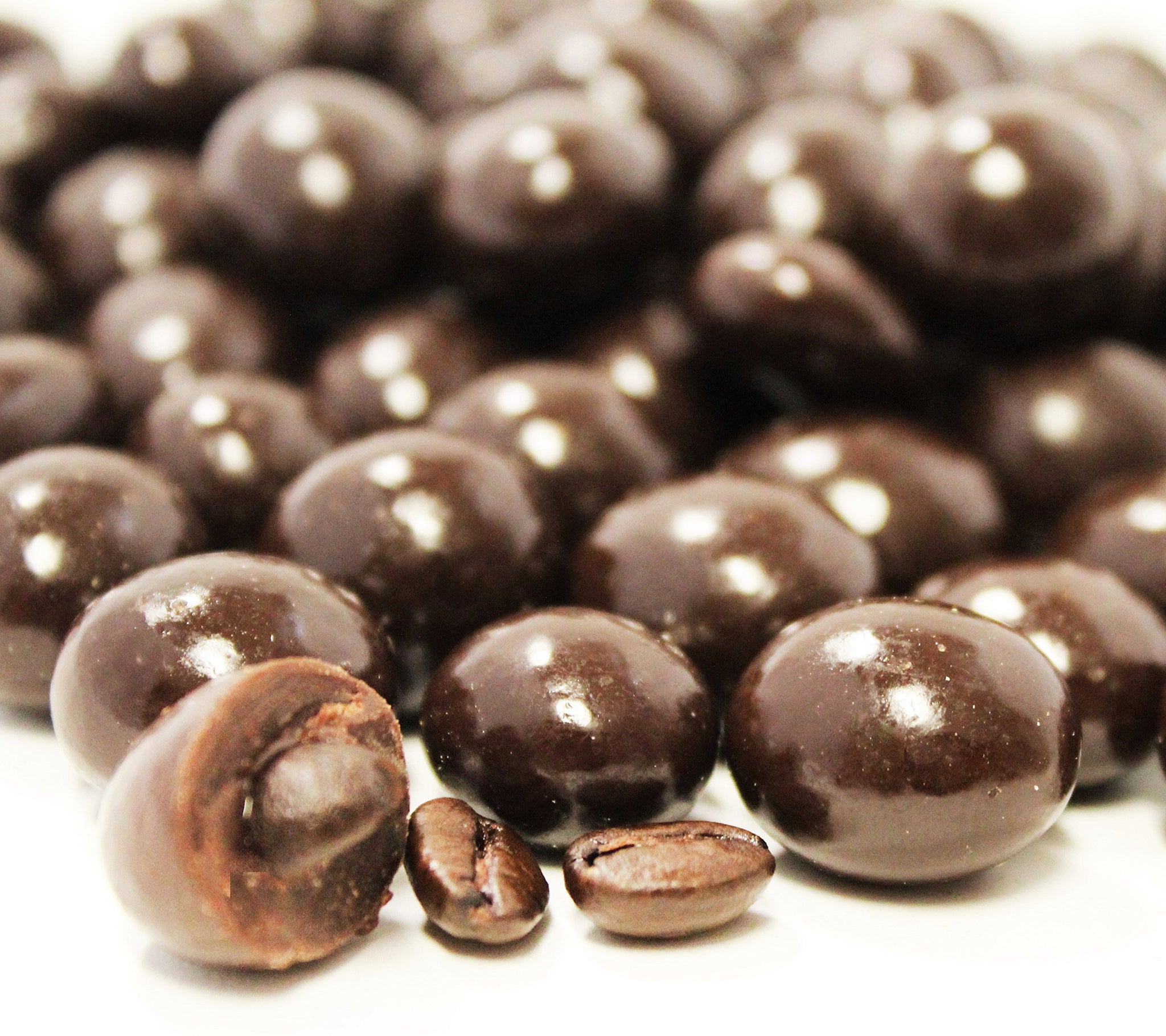 Gourmet Chocolate Espresso Beans by Its Delish (Milk Chocolate, 2 lbs)