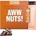 Tcho, Organic Awww Nuts! Filled Dark Chooclate, 2.47 Ounce