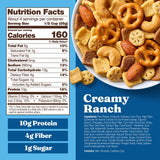 Catalina Crunch Protein Snack Mix | 10g Protein, 1g Sugar per Serving | Good Source of Fiber, Gluten Free | Creamy Ranch, 5.25 Ounce Bag (Pack of 3)