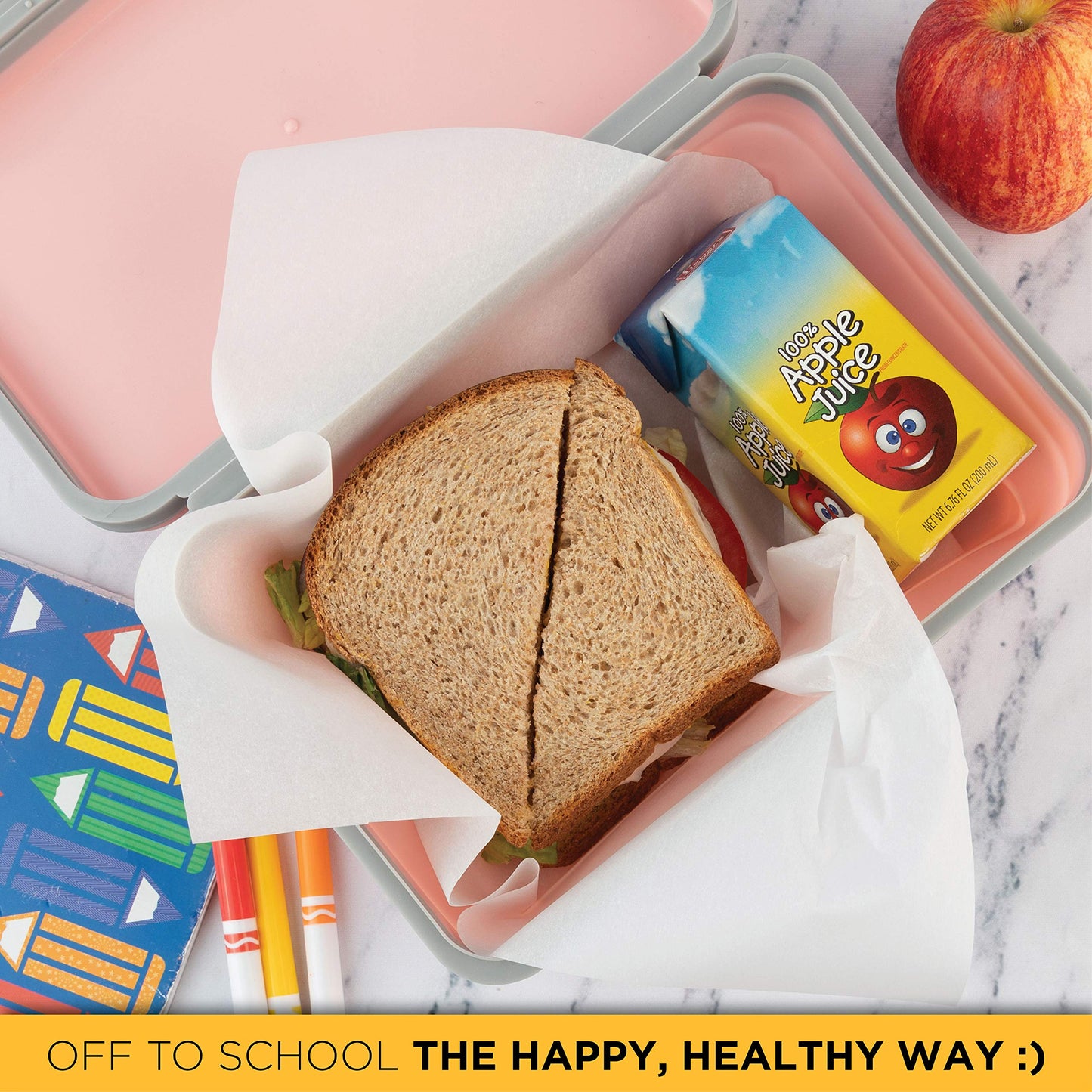 100% Whole Wheat Bread Sliced - 3 Pack - 16 oz per Loaf | Delicious Sandwich Bread | Dairy & Nut Free | Stern’s Bakery