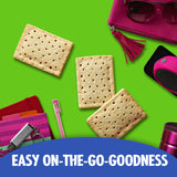 Kellogg's, Pop Tarts, Unfrosted Strawberry, 8-Count Box (Pack of 6)