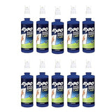 Expo 81803 Liquid Cleaner, White Board Care, 8 Once Capacity, Pack of 10, Removes Ghosting, Stubborn Marks, Shadowing, Grease and Dirt from