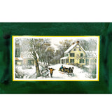 Home Made Creamy Peanut Butter Fudge - 24 OZ Currier and Ives Gift Box