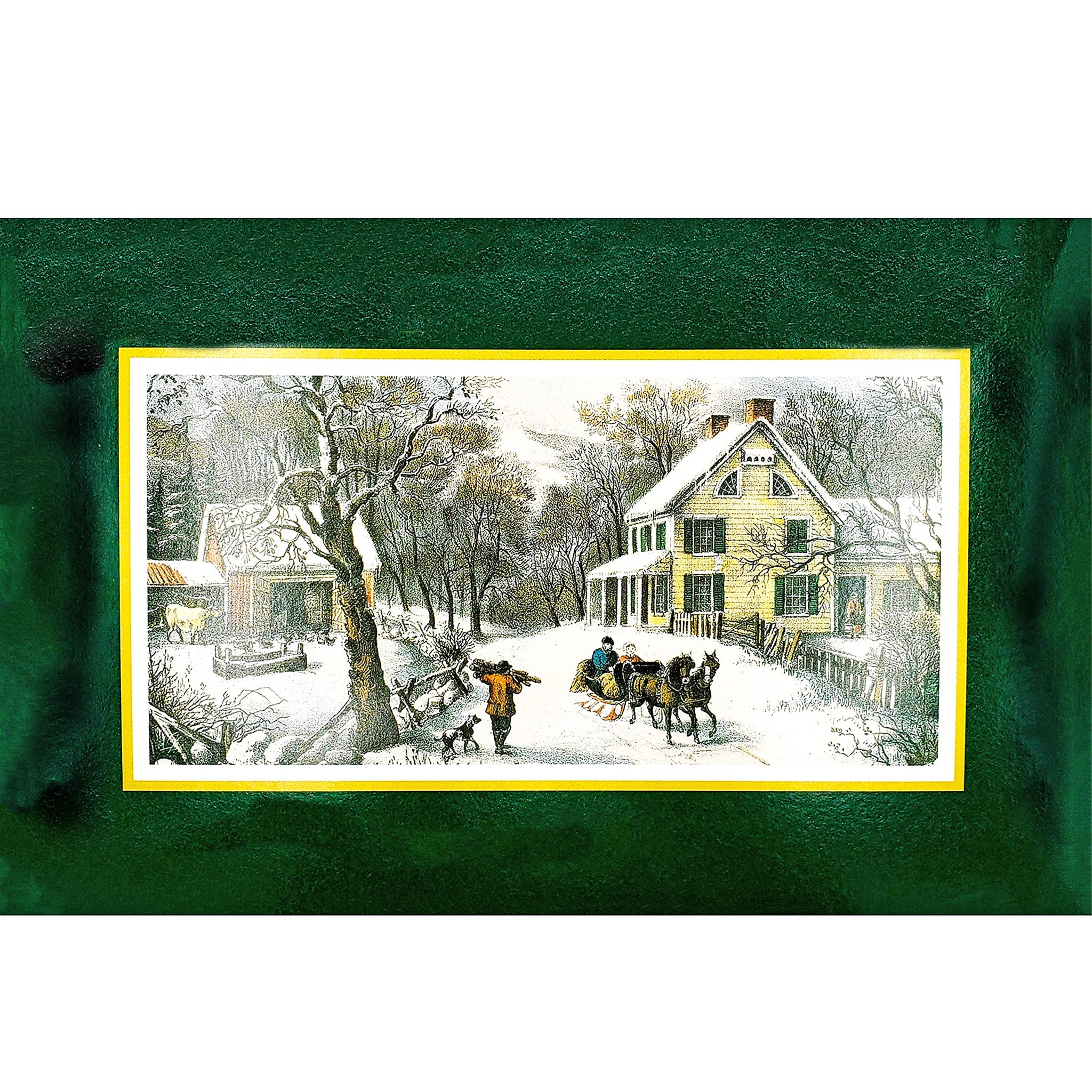 Home Made Creamy Peanut Butter Fudge - 24 OZ Currier and Ives Gift Box