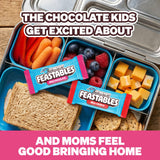 MrBeast Feastables Milk Chocolate & Milk Crunch Variety 2lb Box, Bite Size