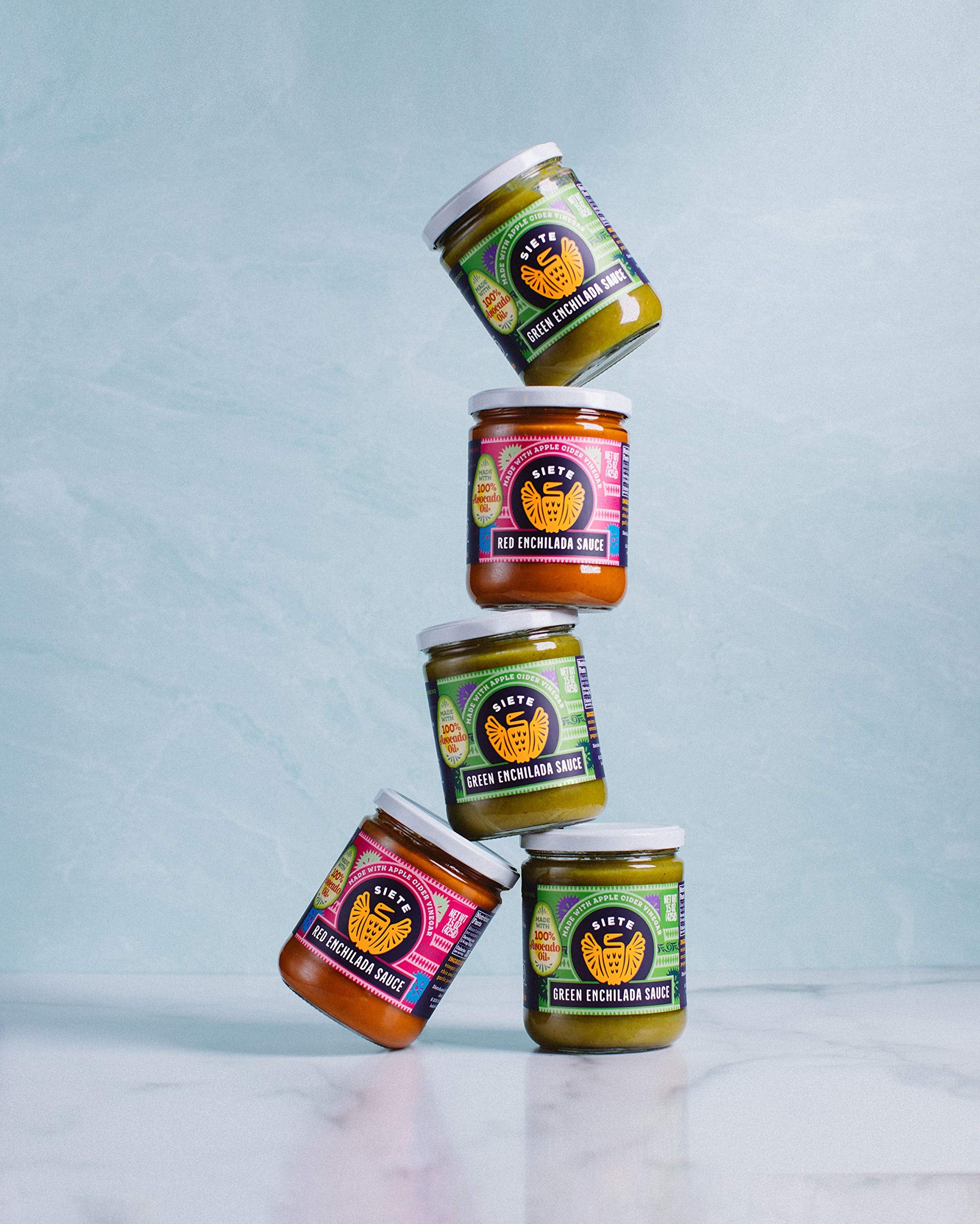 Siete Sauce Enchilada Red 15 OZ