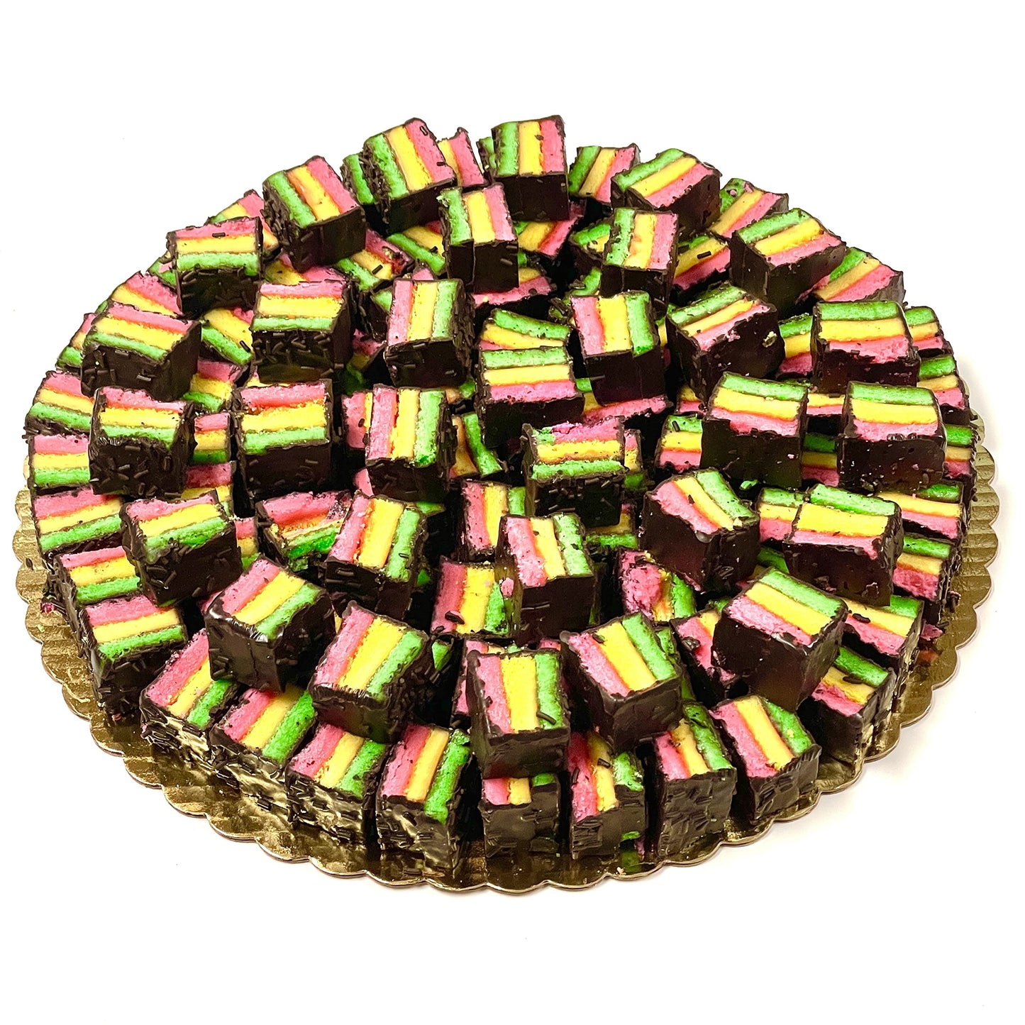 5 lb Rainbow Cookies Platter - by Best Cookies