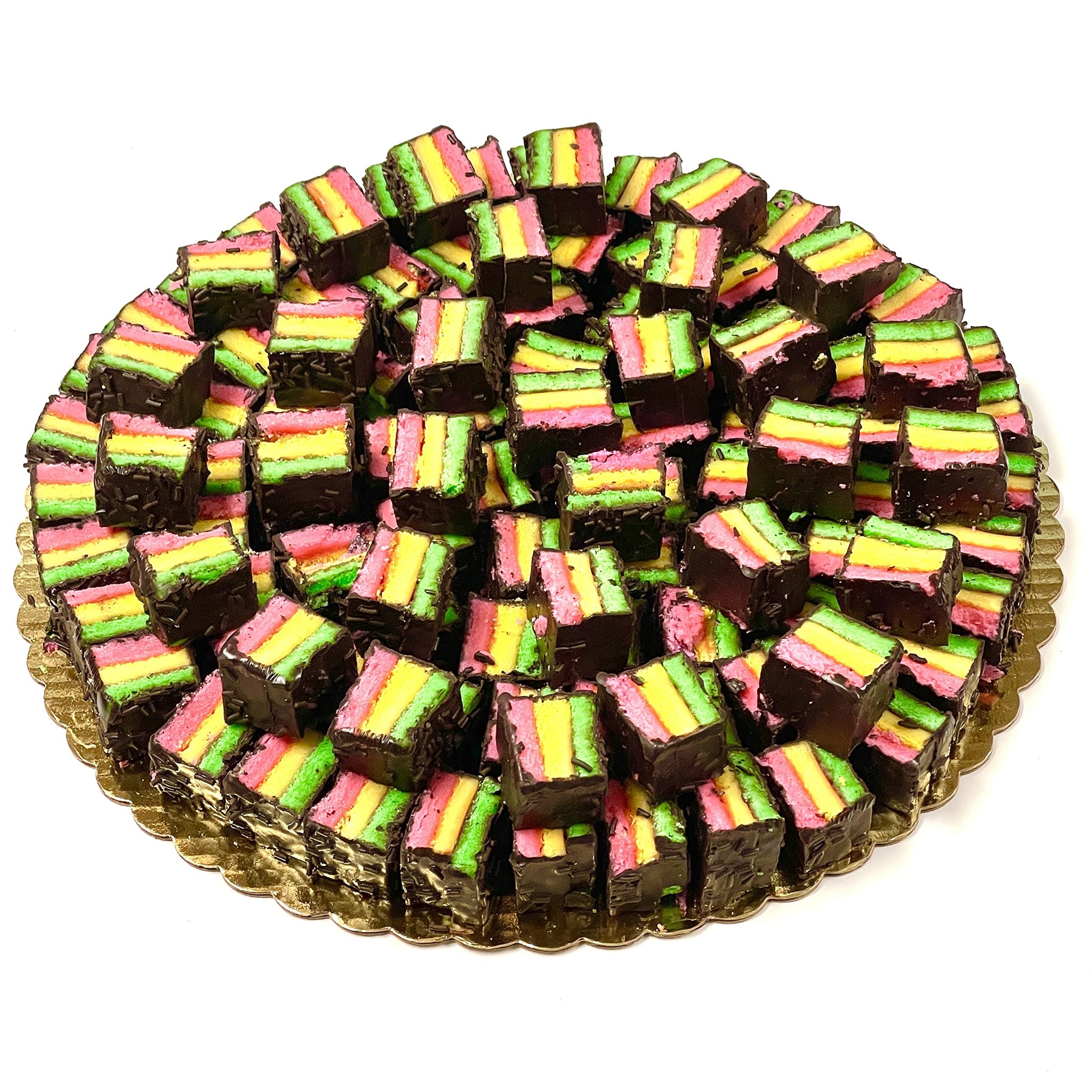 5 lb Rainbow Cookies Platter - by Best Cookies