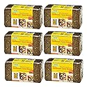 Mestemacher Natural Sunflower Seed Bread, 17.6 oz, German Whole Grain Bread with Sunflower Seeds,High Fiber, Non-GMO, Ready to Eat, Long Shelf Life