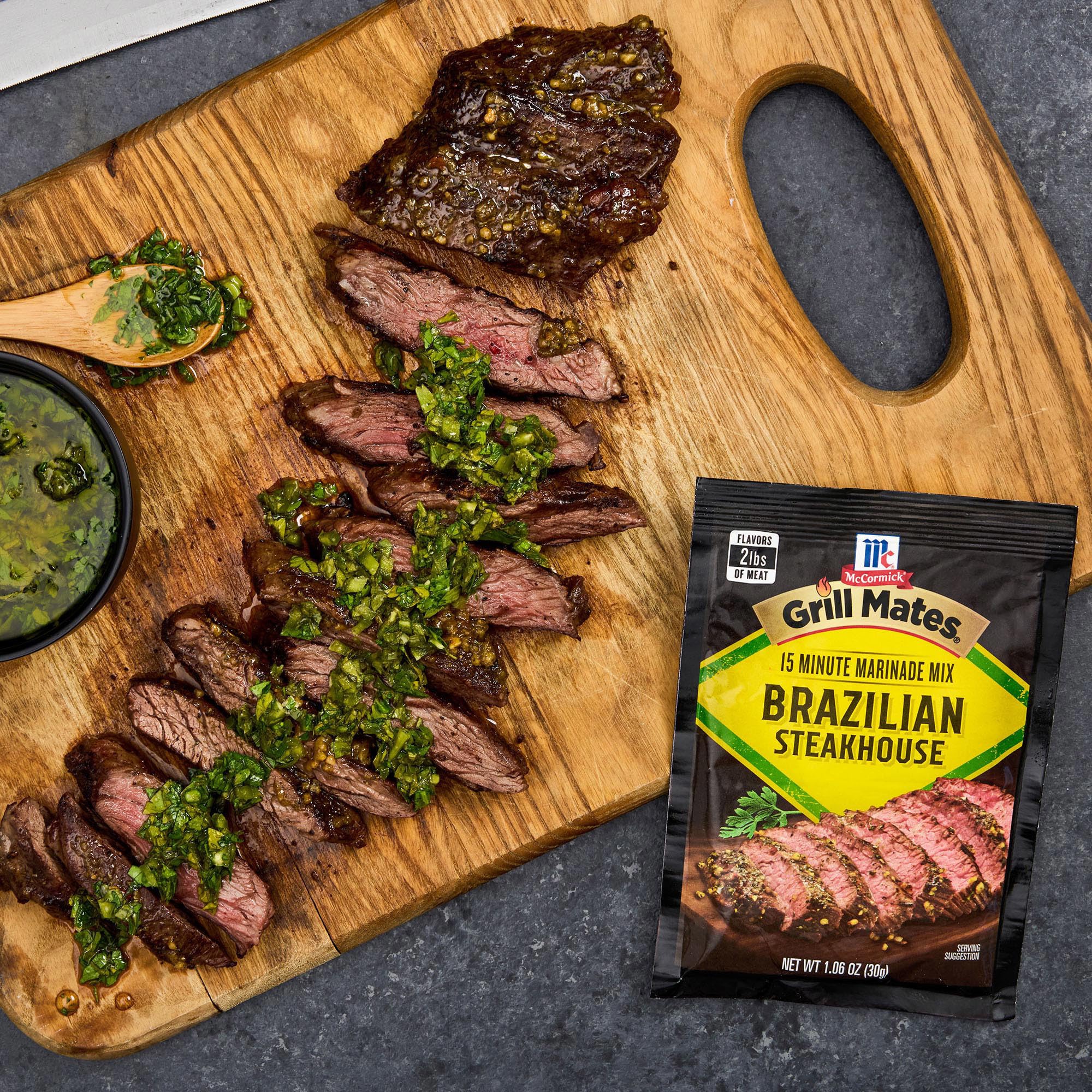McCormick Grill Mates Brazilian Steakhouse Marinade Mix, 1.06 oz