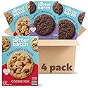 My Better Batch, Chocolate Chip and Double Chocolate Cookie Mix Variety Pack, Simple Cookie Recipe, Chocolate Cookies, Makes 64 Large Cookies, Non GMO, Kosher, 16oz (Pack of 4)