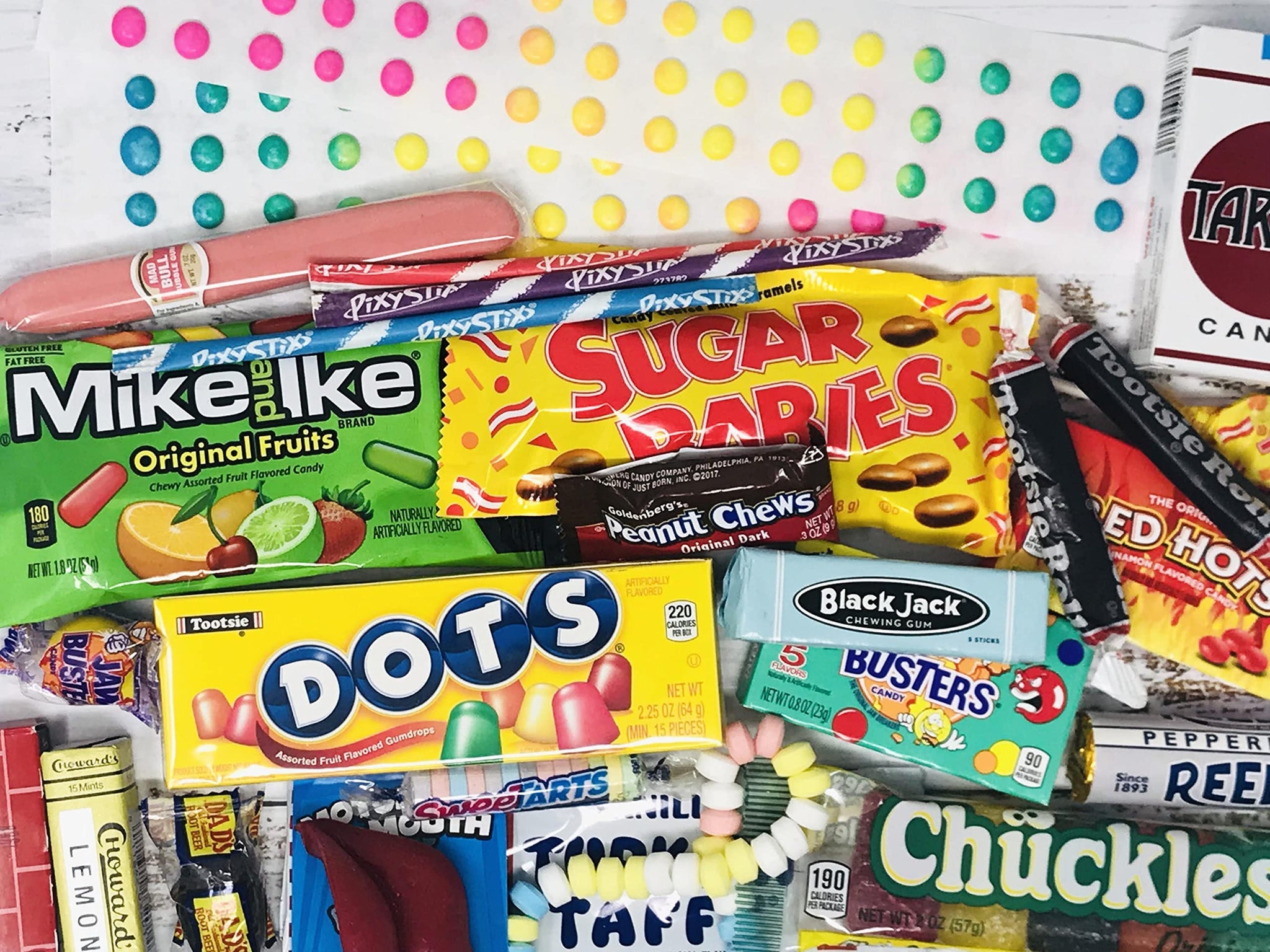 RETRO CANDY YUM ~ 1933 93rd Birthday Gift Box Classic Nostalgic Candy from Childhood for 93 Year Old Man or Woman Born 1933