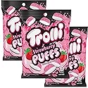 Strawberry Puffs, 4.25oz Bags (Pack of 3), Pink Gummy Candy