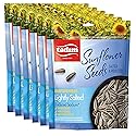 Tadim Mediterranean Black Sunflower Seeds Lightly Salted, 6 Pack (5.25 Ounce Each), Keto Friendly, NON GMO, Vegan