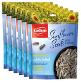 Tadim Mediterranean Black Sunflower Seeds Lightly Salted, 6 Pack (5.25 Ounce Each), Keto Friendly, NON GMO, Vegan