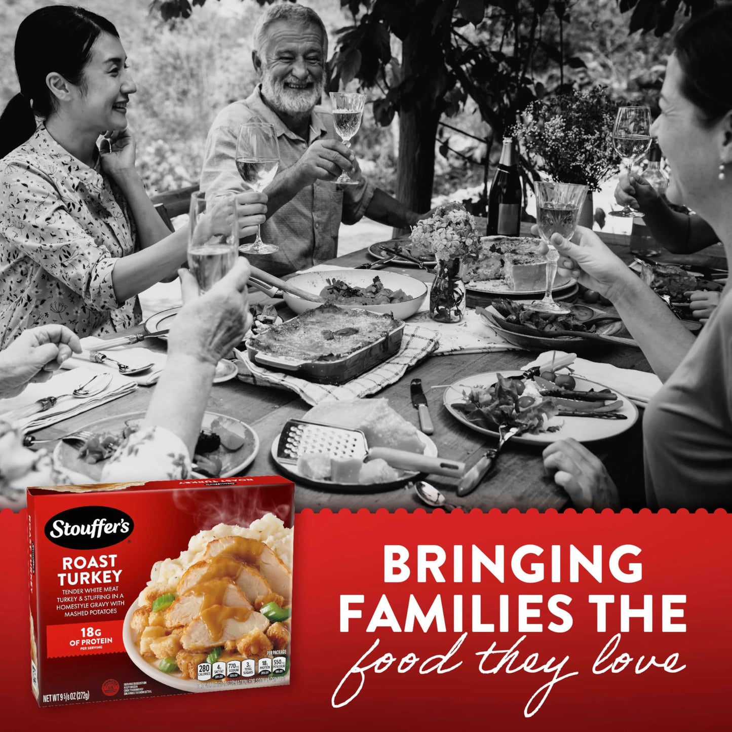 Stouffer's Roast Turkey, Frozen Meal, 9.59 Ounce (Pack of 1)