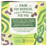 Whole Foods Market, Organic Steeped Coffee, Dark Roast, Notes of Fudge and Molasses, Single Serve Bags, 10 Count