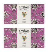Omnom Lakkris + Sea Salt | Icelandic Bean To Bar Chocolate by OMNOM CHOCOLATE REYKJAVIK | 2 x 60g Bar