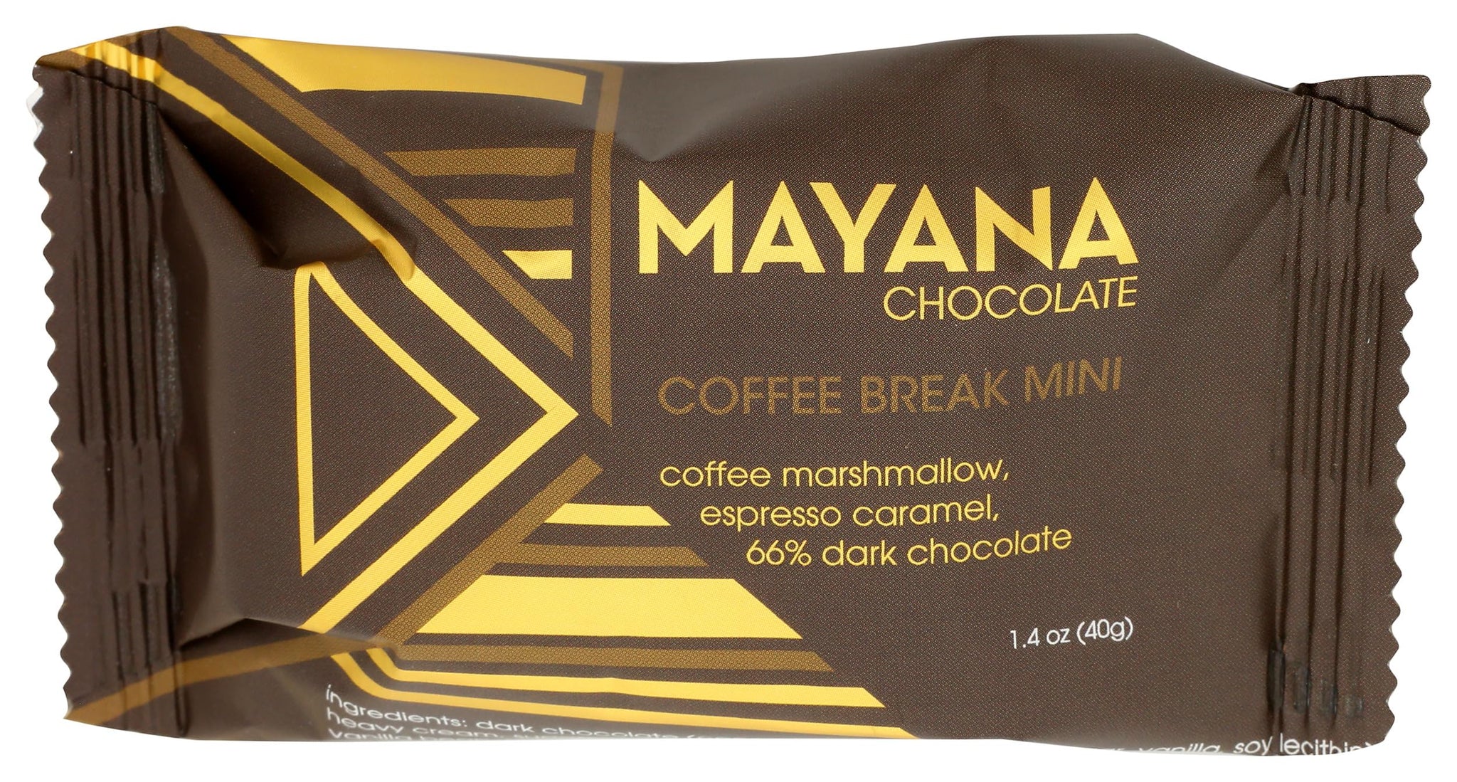 Mayana Chocolate Mini Coffee Break Bar, 1.4 OZ