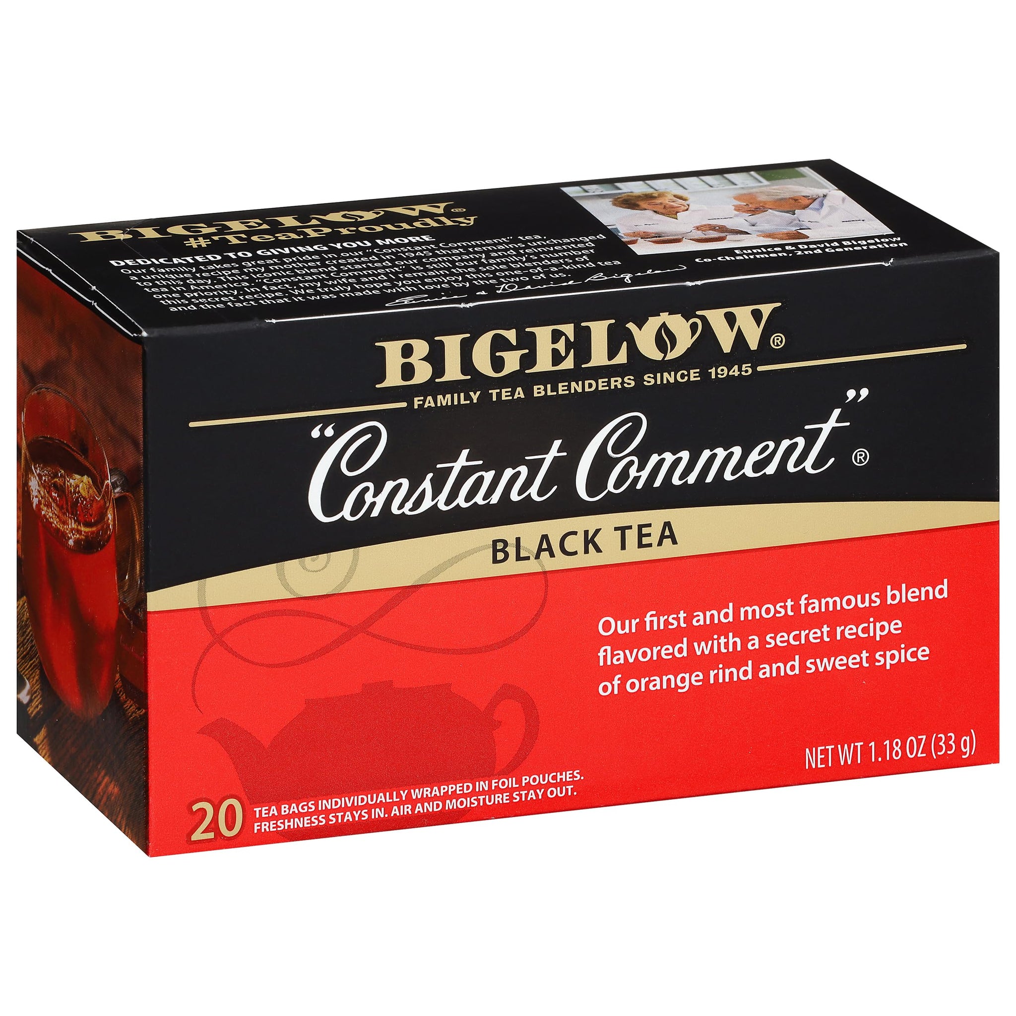 Bigelow Constant Comment Tea Bags, 20 ct