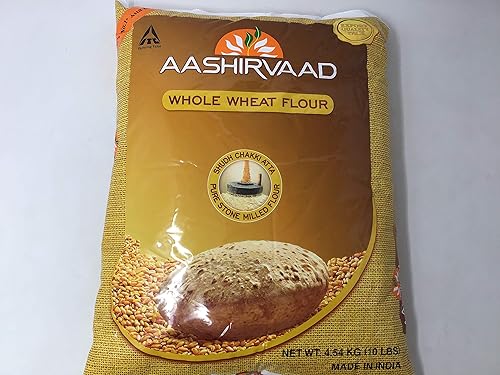AASHIRVAAD WHOLE WHEAT FLOUR 10LB