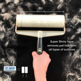 Spotty Supersize Extra Sticky, Adhesive Lint Roller Refill, Pet Cat & Dog Hair Remover for Clothes and Furniture, 60 Sheet ct