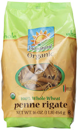 Bionaturae Organic Pasta, Whole Wheat Penne, 16 Oz