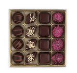 Mother's Day Chocolate Gift Box, Surprise Mom with Luxury Chocolates, USA Handcrafted Mouthwatering Berry Swirl, Savory Crispies & Hazelnut truffle