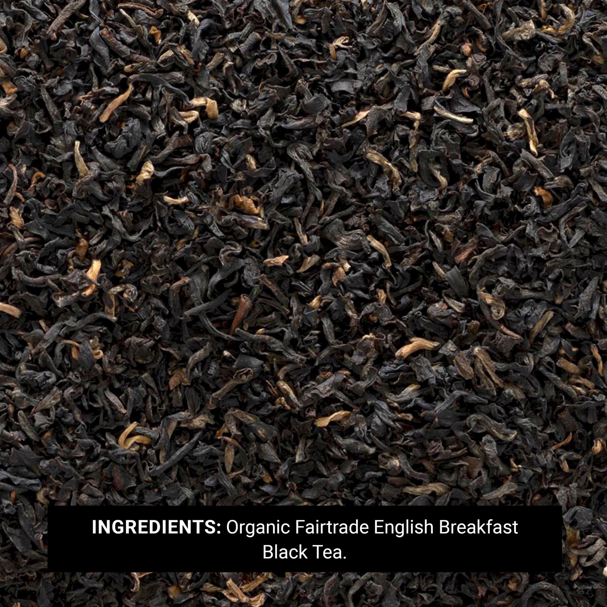 Frontier Co-op English Breakfast Black Tea, 1-Pound Bulk, Full, Robust, Malty Flavor, Kosher, Organic, Non ETO
