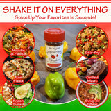 The Original Habanero Shaker - Pure Hot Chile Pepper Flakes, Custom Ground for Balanced Flavor & Heat, No Additives, Gluten-Free, Salt & Sugar-Free