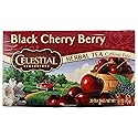 Celestial Seasonings Black Cherry Berry Herbal Tea, 20 Count