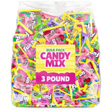 Candy Mix 3 lb, Individually Wrapped Assorted Variety Pack, Bulk, Bulk