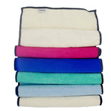 Estfin 6 Pack Dual Side Multi-Purpose Non Scratch Microfiber Heavy Duty Scouring Dishcloth Dishrag Dish Cleaning Washing Cloth Rag Towel Sponge Pad